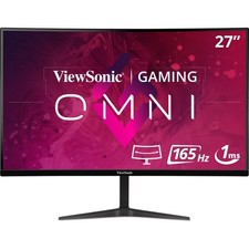 ViewSonic OMNI VX2718-PC-MHD 27 Inch Curved 1080p 1ms 165Hz Gaming Monitor with picture