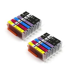 12P Ink Cartridges use for XXL PGI-280 CLI-281 Canon TS9120 TS8120 TS8220 TS8320 picture