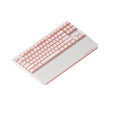 Pink Wireless Mechanical Keyboard HexGears Detachable Handrest for Gaming picture
