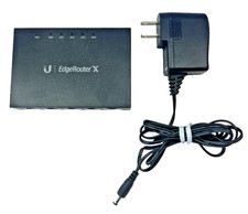 Ubiqui Networks Edge Router ER-X 5-Port Gigabit Wired Router Ethernet Cable picture