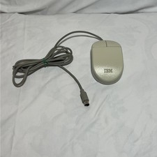 Vintage IBM 13H6690 2 Button PS/2 Wired Wheel Mouse Tested picture