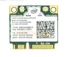 Intel Centrino Advanced-N 6230 62230ANHMW Half Mini PCIe WiFi Card Dual Band picture