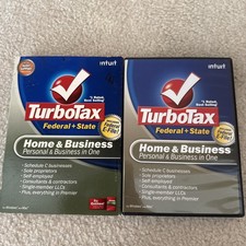 ✅ 2008 Intuit TurboTax Home and Business cd rom picture