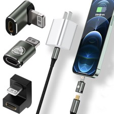 For iPhone Charge Adapter 2x Pack Female to 8 Pin Male Converter 20W USB-C PD picture