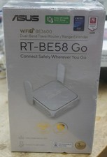 ASUS BE3600 Dual Band WiFi 7 RT-BE58 Go Portable Travel Router and Extender NEW picture