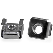 StarTech.com M6 Cage Nuts - 100 Pack - M6 Mounting Cage Nuts for Server Rack ... picture