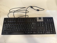 Dell Keyboard Y-U0003-DEL5 Black Silver Wired 2 USB Ports Multimedia picture