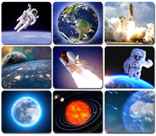 CHOOSE YOUR DESIGN Mouse Pad Mat Mousepad Astronaut Space Shuttle Earth Sun Moon picture