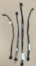 QTY 4 OEM Dell SATA Data Cables 00XL193, 00XL191, 016VP1, 00M62D BLACK picture