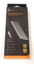 J5create JCH453 USB4 8K50 Multi-Port 6 in 1 Slim Hub 