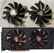 GPU cooler cooling replacement Fan For XFX RX  5700 XT Thicc II Graphics Card picture