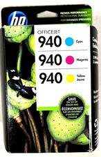 Genuine HP 940 Tricolor printer Ink cartridge CN065FN140 Cyan Magenta Yellow picture
