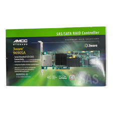 AMCC 3ware 9690SA-4I4E-SGL 8PORT SAS/SATA RAID Controller PCI Exp-x8 Low-Profile picture