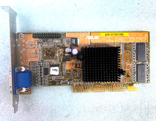 * SALE * VINTAGE ASUS AGP-V7100/16M NVIDIA GEFORCE2 AGP 16 MB VGA CARD MXB6 picture