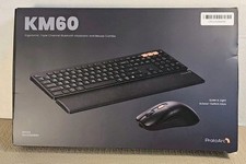 ProtoArc Wireless Keyboard and Mouse, KM60 Full-Size Bluetooth Keyboard Mouse picture