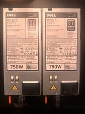Dell 80 Plus Platinum Switching Power Supply 750W Model D750E-S1 picture