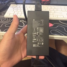 OEM Genuine 120W HP AC Adapter 19.5V 6.15A Charger 918341-800 7.4mm Big Tip picture