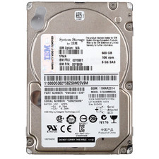 IBM 600GB 10K SAS 6Gb/s 2.5