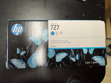 NEW OEM HP DesignJet 727 Cyan 300ML F9J76A- EXP January 2028 picture