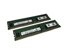 (Set of 2) HP SK Hynix 16GB 1RX4 PC4-3200A-RC2-12 / HMA82GR7DJR4N-XN Server RAM picture