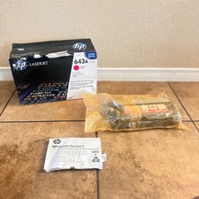 HP 643A Q5953A Magenta Original LaserJet Toner Cartridge Genuine OEM Sealed READ picture