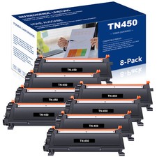 8PCS TN450 TN420 High Yield Toner For Brother MFC-7860DW HL-2270DW HL 2135W picture