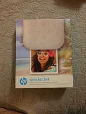 HP Sprocket Instant Photo Printer, 3x4