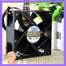 AVC DS08025B12U 2pcs 8CM 12V 0.70A wire dual ball bearing cooling fan picture