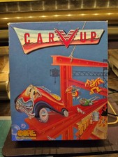 CAR VUP GAME X COMMODORE AMIGA FLOPPY DISK BOX ORIGINAL CORE DESIGN picture