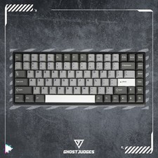 Ghost Judges GJ Interstellar Cherry PBT Doubleshot keycap for mx keyboard 60 65 picture