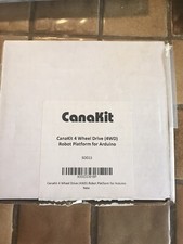 New CanaKit 4 Wheel Drive 4WD  Arduino Robot Platform Kit NIB picture