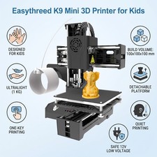 EasyThreed K9 FDM Mini 3D Printer Detachable Platform Desktop FDM Printer picture