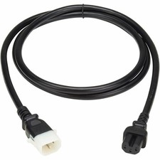 Eaton Tripp Lite Series PDU Power Cord C15 P-Lock C14 Heavy-Duty 250V 6ft Black picture
