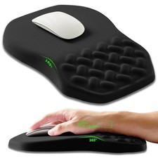 Armanza Ergonomic Slope Mouse Pad Wrist Support, Wrist Rest Mousepad for Carp... picture