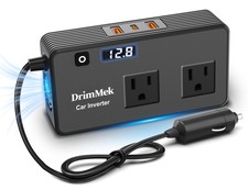 300W Car Power Inverter, Car Plug Adapter Outlet DC Inverter 12V to 110V AC C... picture