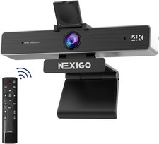NexiGo Zoom Certified, N950P 4K Zoomable Webcam with Remote Control, Sony_Sta... picture