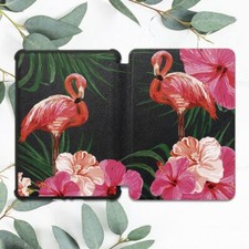 Cute Pink Flowers Flamingo Case For All-new Kindle 10th Gen Kindle Paperwhite picture