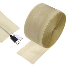 Carpet Cord Cover, 40ft Floor Cover Cord Strip Wire Protector, Khaki picture