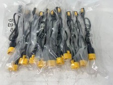 10PCS   , 2 feet  C13  C14 Power Cable 18AWG Server PDU UPS Cord with Locking picture