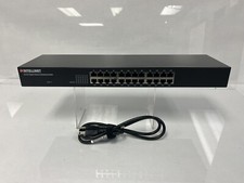 INTELLINET 524162 REV. 1 24-PORT GIGABIT ETHERNET RACKMOUNT SWITCH picture