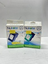 2 Packs Nukote Black and 3 colors ink jet cartridge Replaces HP74 & HP75 picture