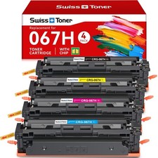 Swiss Toner 067 067H High Yield Toner Cartridge Compatible Canon MF654Cdw 4 picture