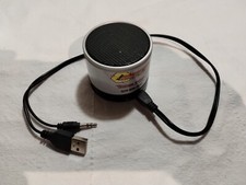 Bluetooth Music System Round Powered 3w Spkr Usb & Mini Plug & MP3 Mode Ad Promo picture