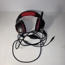 Beexcellent GM-1 Pro Gaming Headset Black+Red In GREAT CONDITION picture