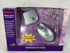 Vintage CompUSA Wireless Optical Internet Mouse NIB SKU 294189 USB PS/2 picture