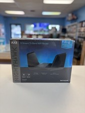 Netgear Nighthawk AX8 Tri-Band 8-Stream AX6200 WiFi 6 Router (RAX78-100NAS) New picture