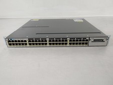 Cisco Catalyst 3750-X WS-C3750X-48P-L 48-Port Gigabit Ethernet Managed PoE+ picture