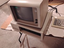 IBM 5150 Monochrome Display AUGUST 1988 One First VGA Monitors With Computer picture