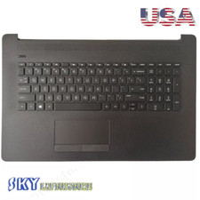 New HP 17by 17-BY 17-CA Palmrest Keyboard W/Touchpad L48409-001 L22751-001 Black picture