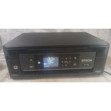 Epson Expression Home XP-446 Wireless All-In-One Color Inkjet Printer Black READ picture